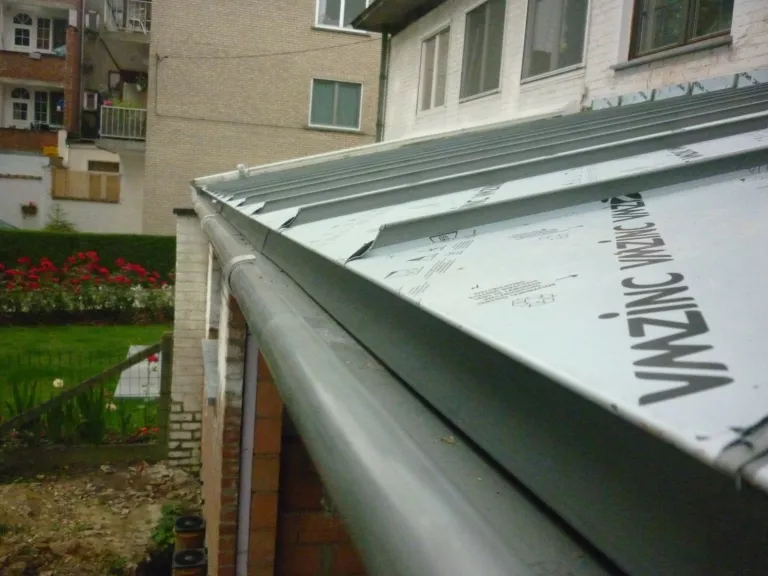 Extension arrière en zinc à Molenbeek-Saint-Jean — photo 5